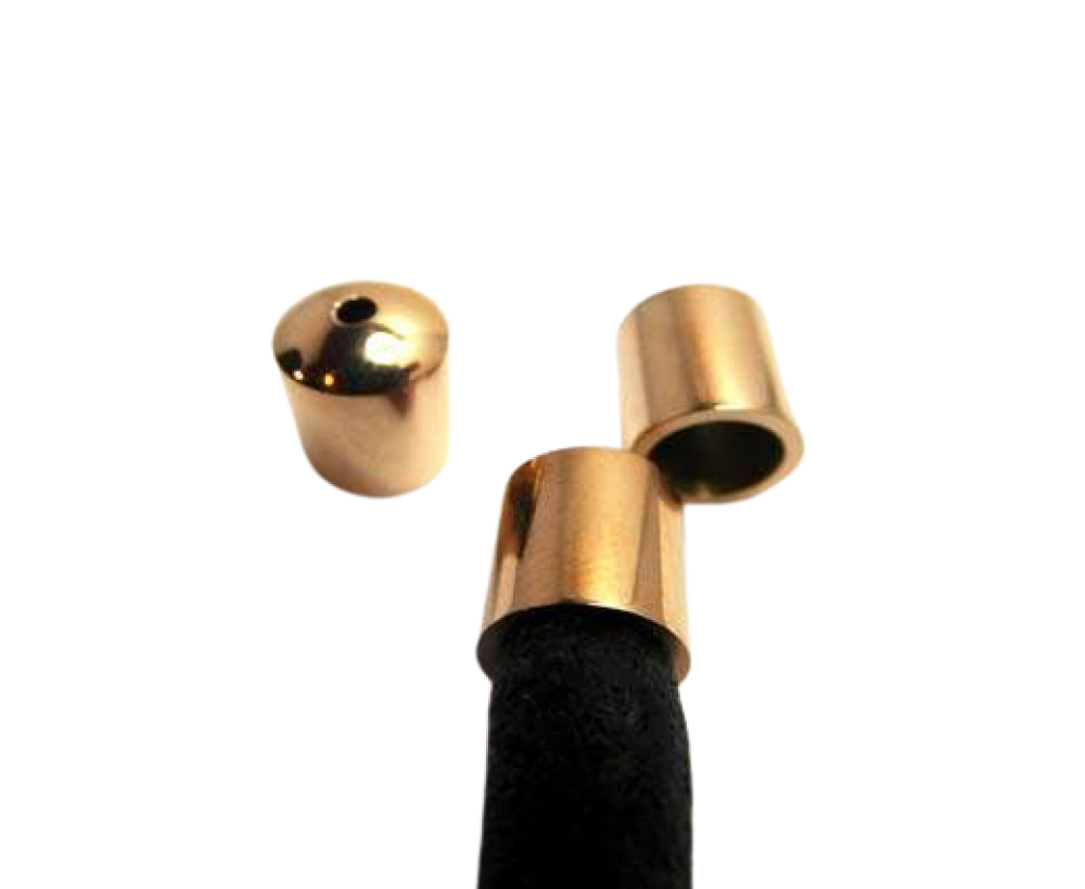 Stainless steel end cap: SSP 759 6mm (Rose Gold)