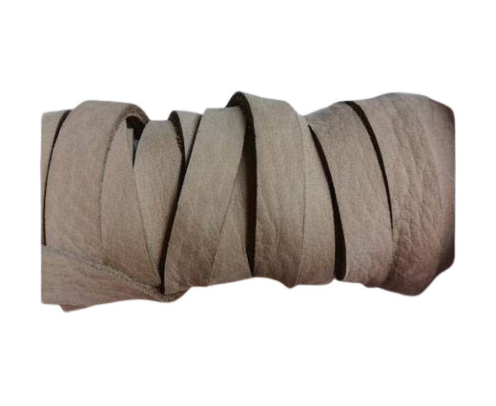 Nubuck Flat - 10mm - LIGHT TAUPE