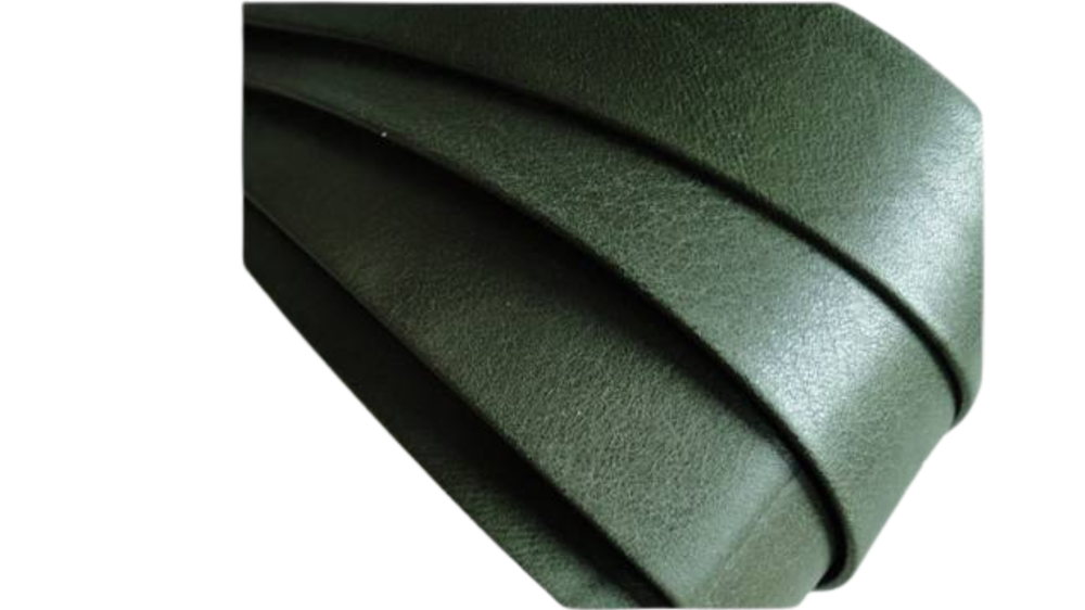 Nappa Leather Flat-Green-20mm
