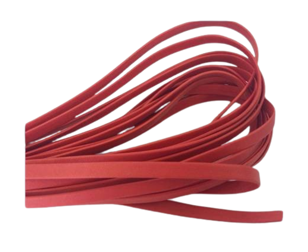 Real Nappa Leather Flat- pastel pink-10mm