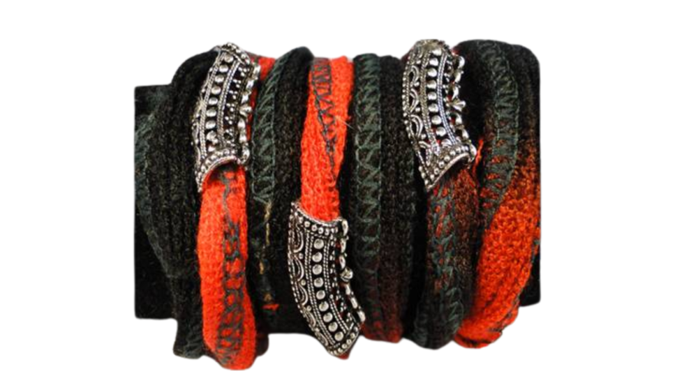 Silk-Cotton-2-Red and Black