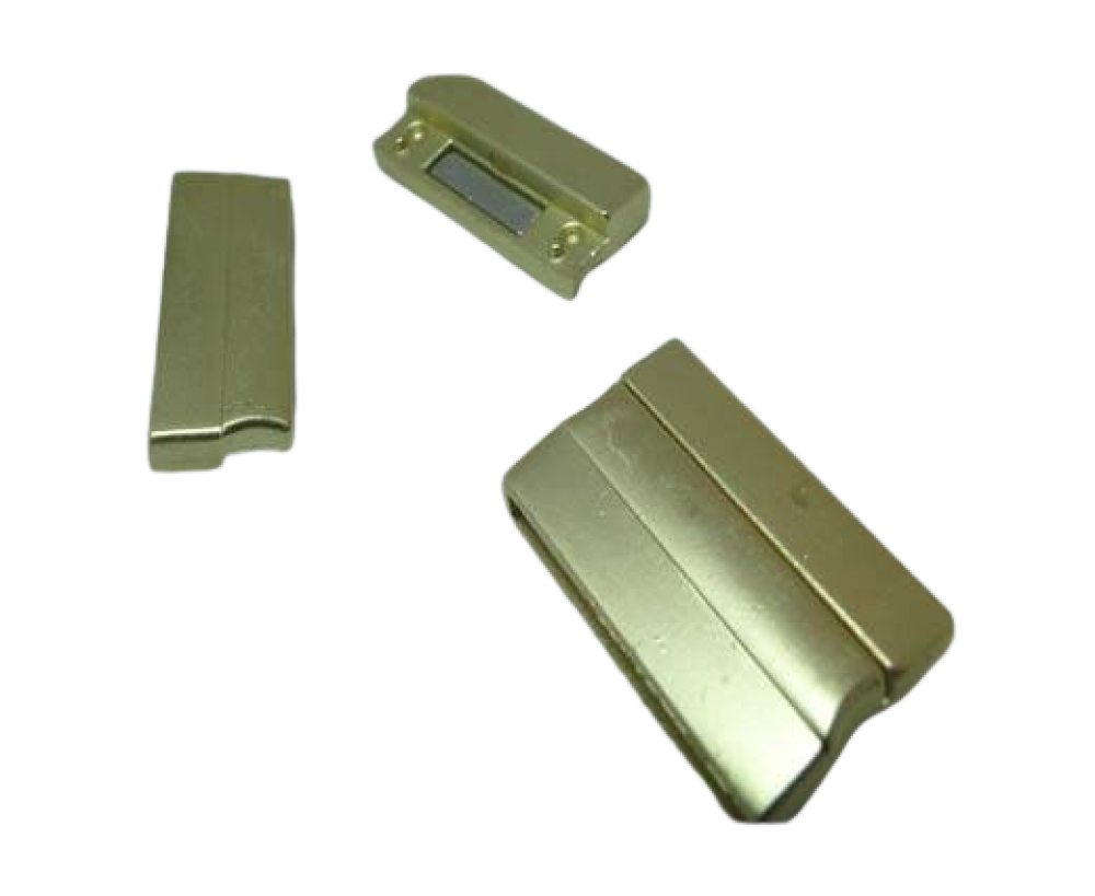 Zamak magnetic claps: MGL-235 30*3mm (gold)