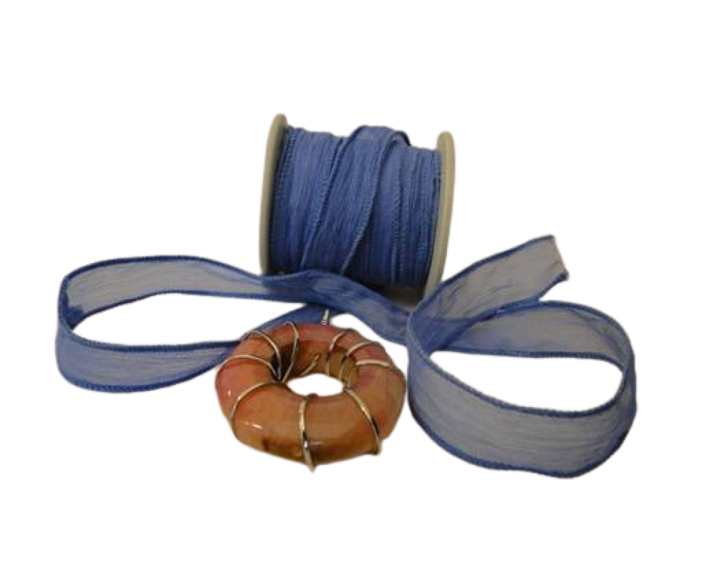 Hand dyed silk ribbons - Eternal Delight