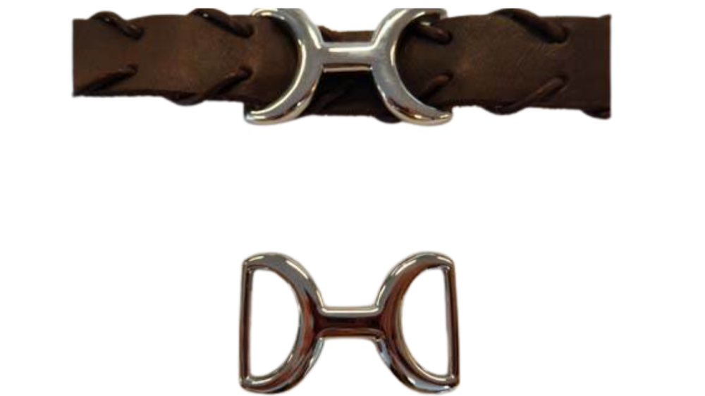 Stainless steel part for leather: SSP-455 20*11mm (Steel)