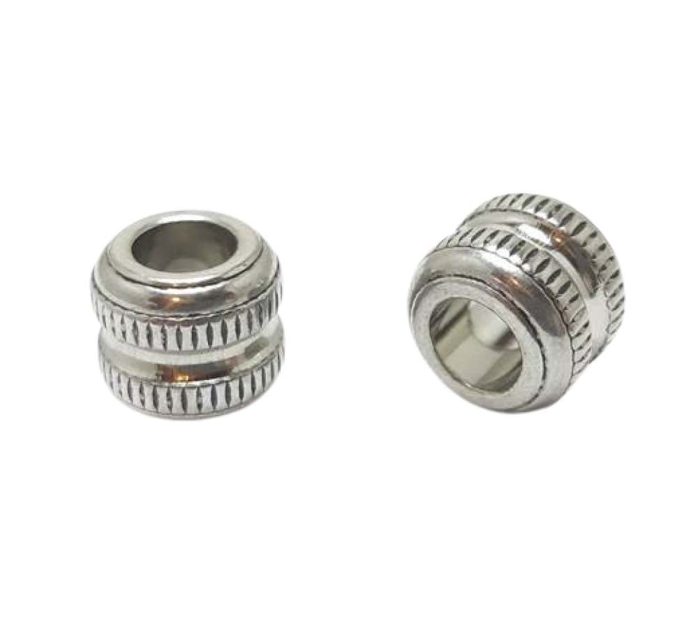 Stainless steel part for leather: SSP-779 6mm (steel)