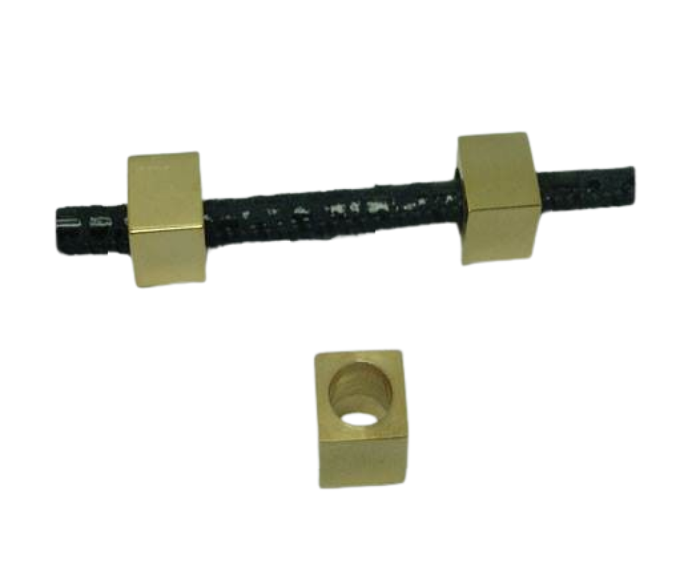 Stainless steel part for leather: SSP-306 6MM (GOLD)