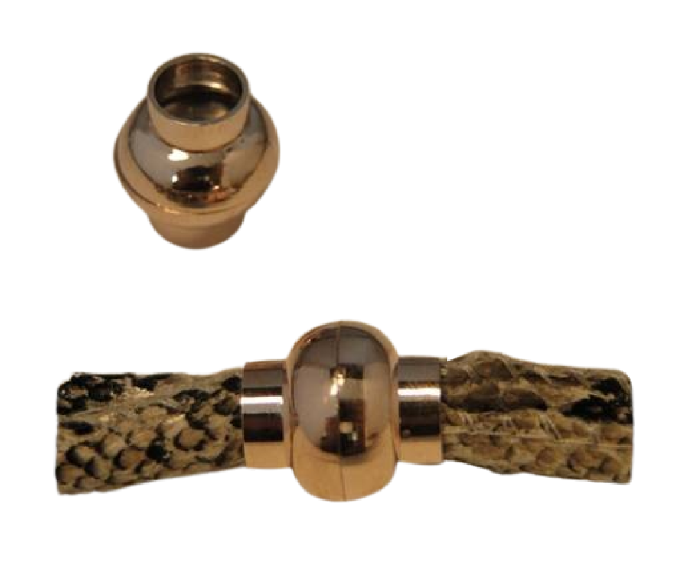 Zamak magnetic clasp: MGL 4 8mm (Rose Gold)