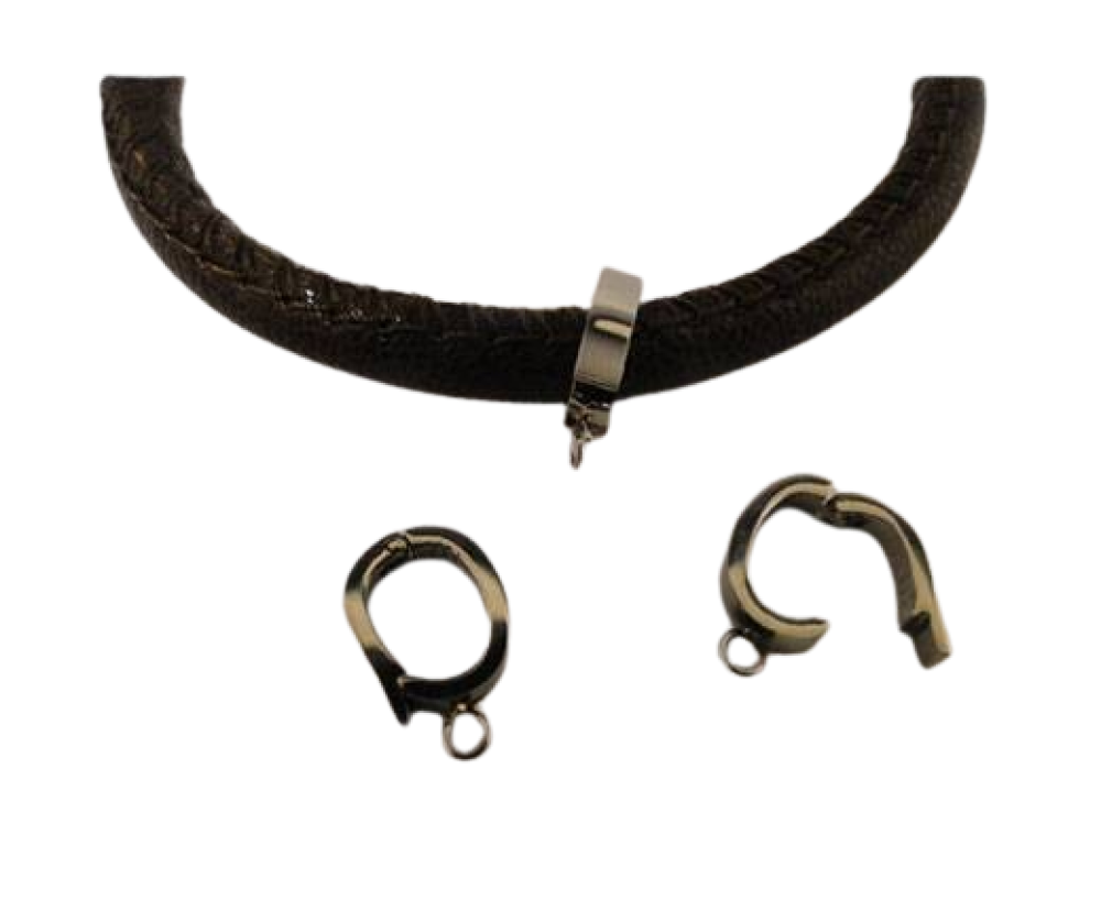 Stainless steel part for leather: SSP-55 6mm (Steel)