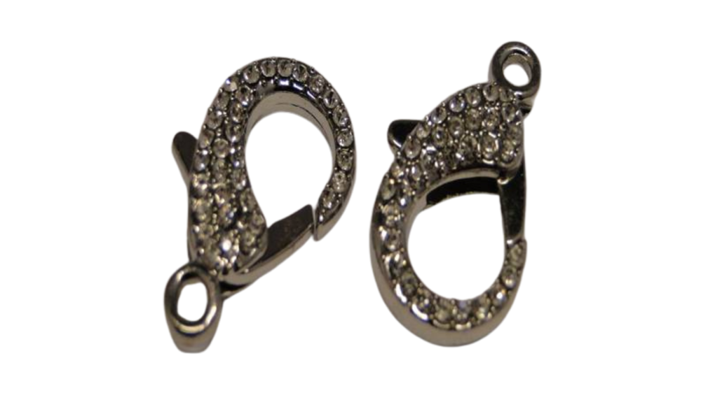 Zamak Lobster Claw Clasp MGL-118-30mm