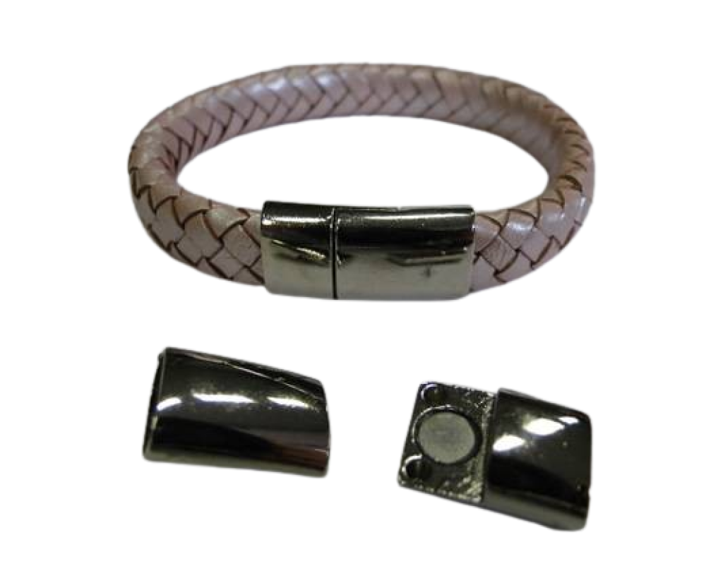 Zamak magnetic clasp MGL-197-10x5mm