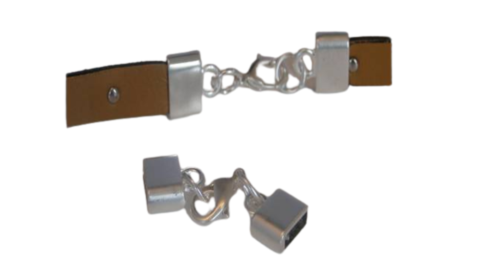 Zamak Lobster Claw Clasp ZAML-03 - 10x3mm