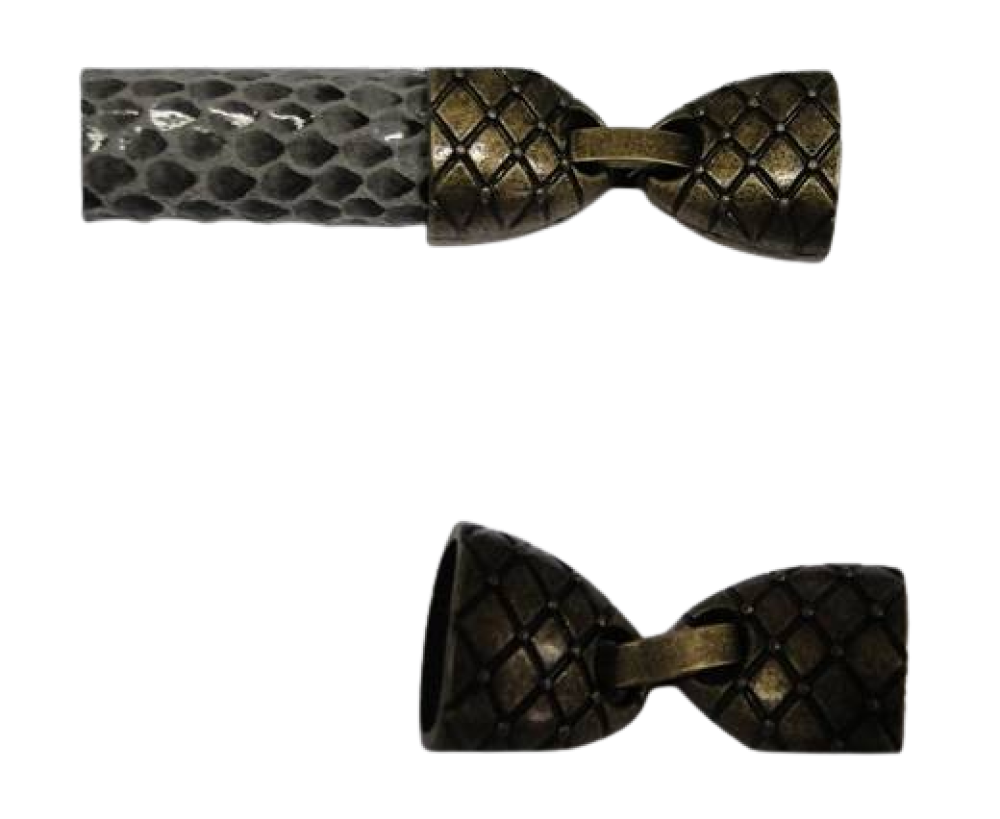 Zamak Snap Lock Clasp: MGL-239 10.5*7mm (copper)