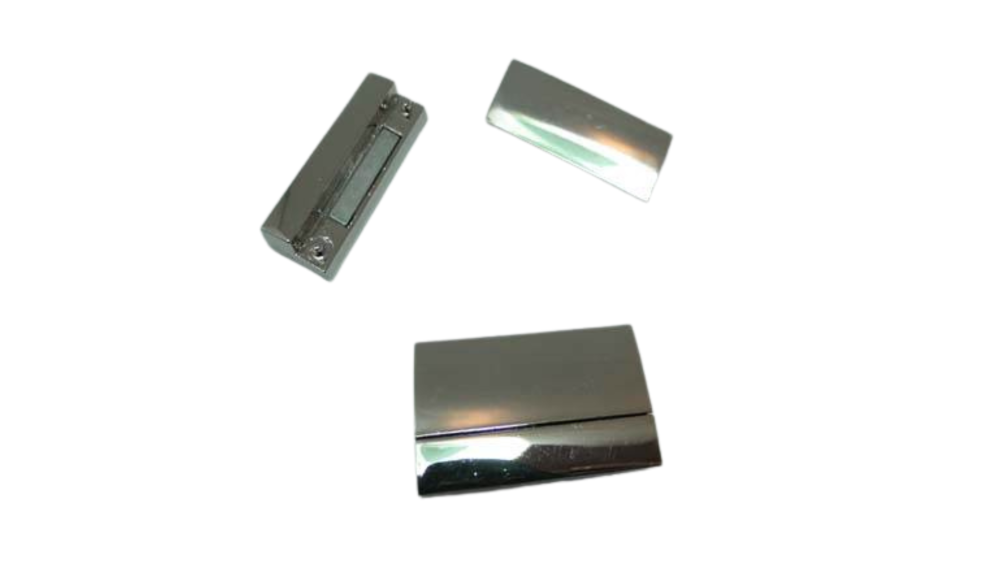 Zamak magnetic claps MGL-260-33*3mm-steel