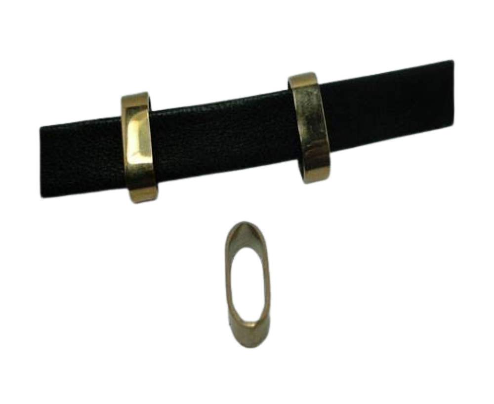 Stainless steel part for leather: SSP-74 13.2*5.8MM (ROSE GOLD)