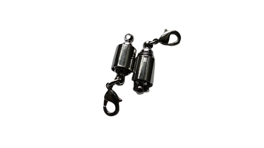 Brass clasp MG10-22mm-Silver