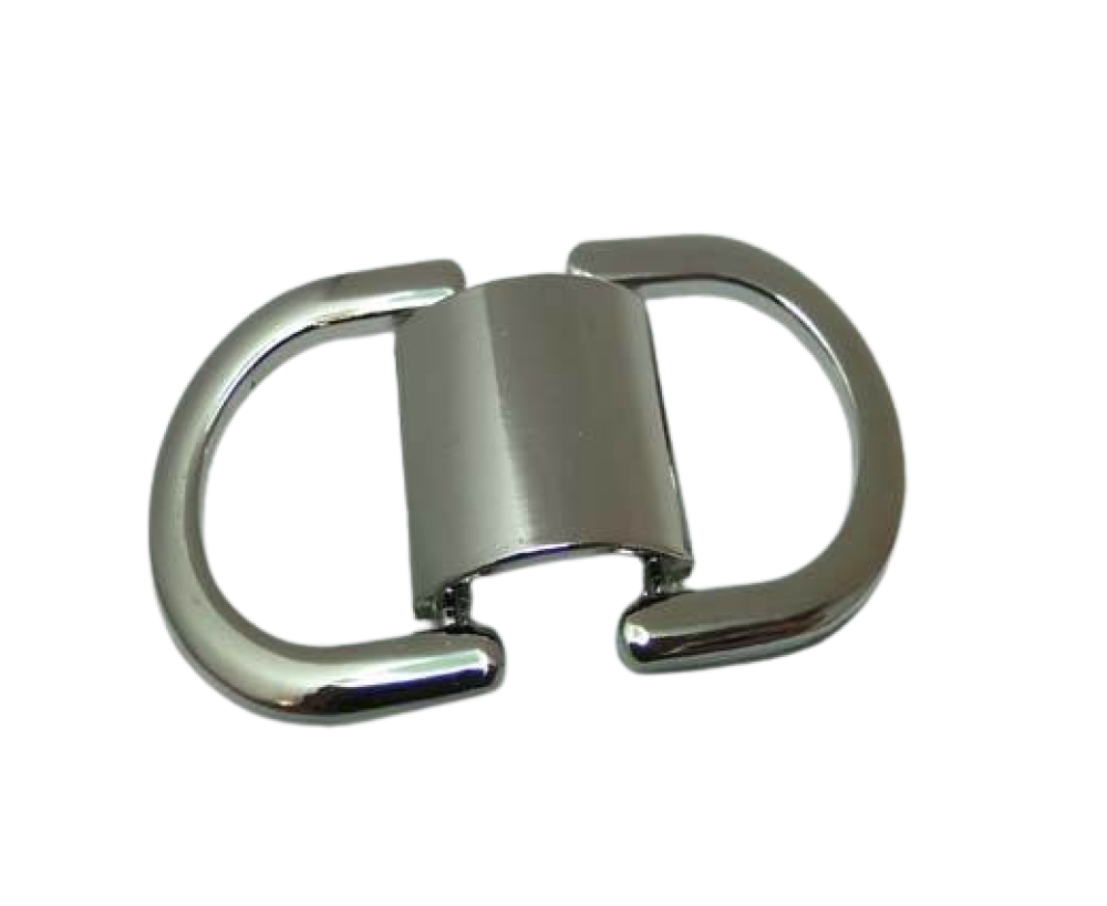 Zamak Belt Buckle Style claps MGL-200-20x14mm-silver