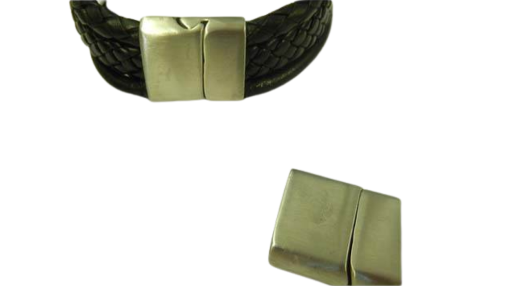 Stainless Steel Magnetic Clasp,Matt,MGST-32-16*5mm