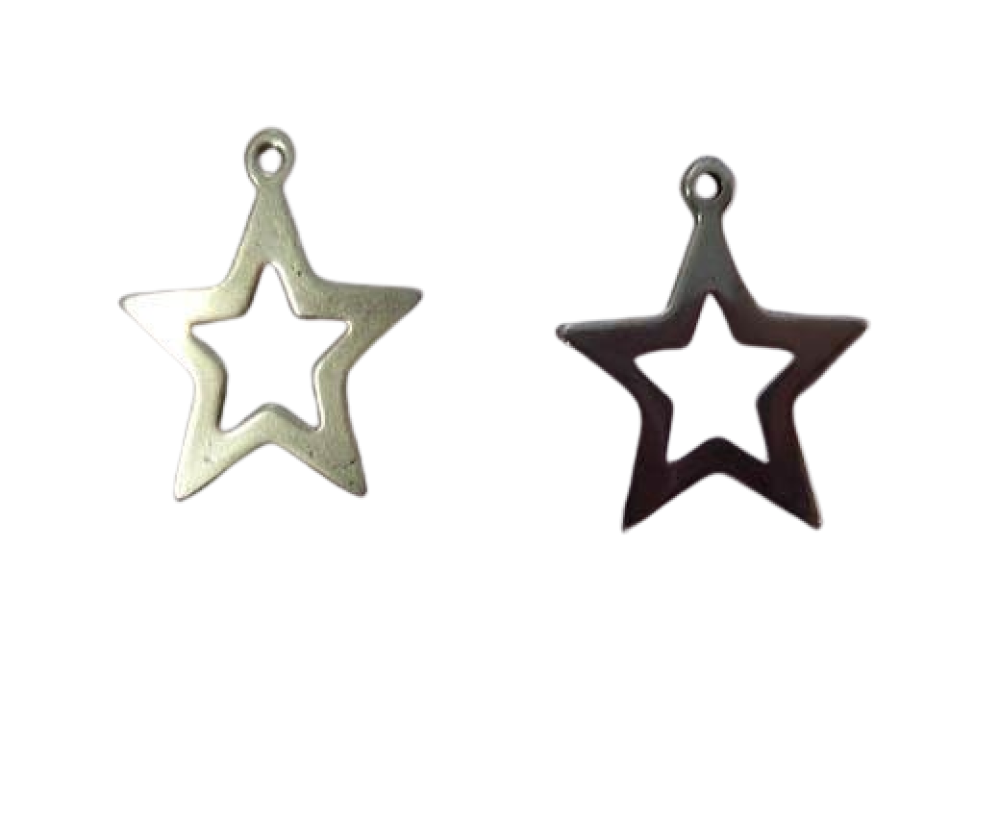 Stainless steel pendant SSP-92-21.1*19.6mm-Steel