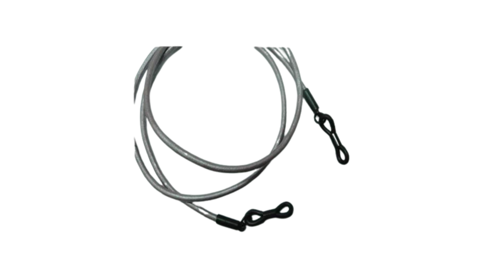 Round Leather Glass Hangers - 3mm -METALLIC PURPLE