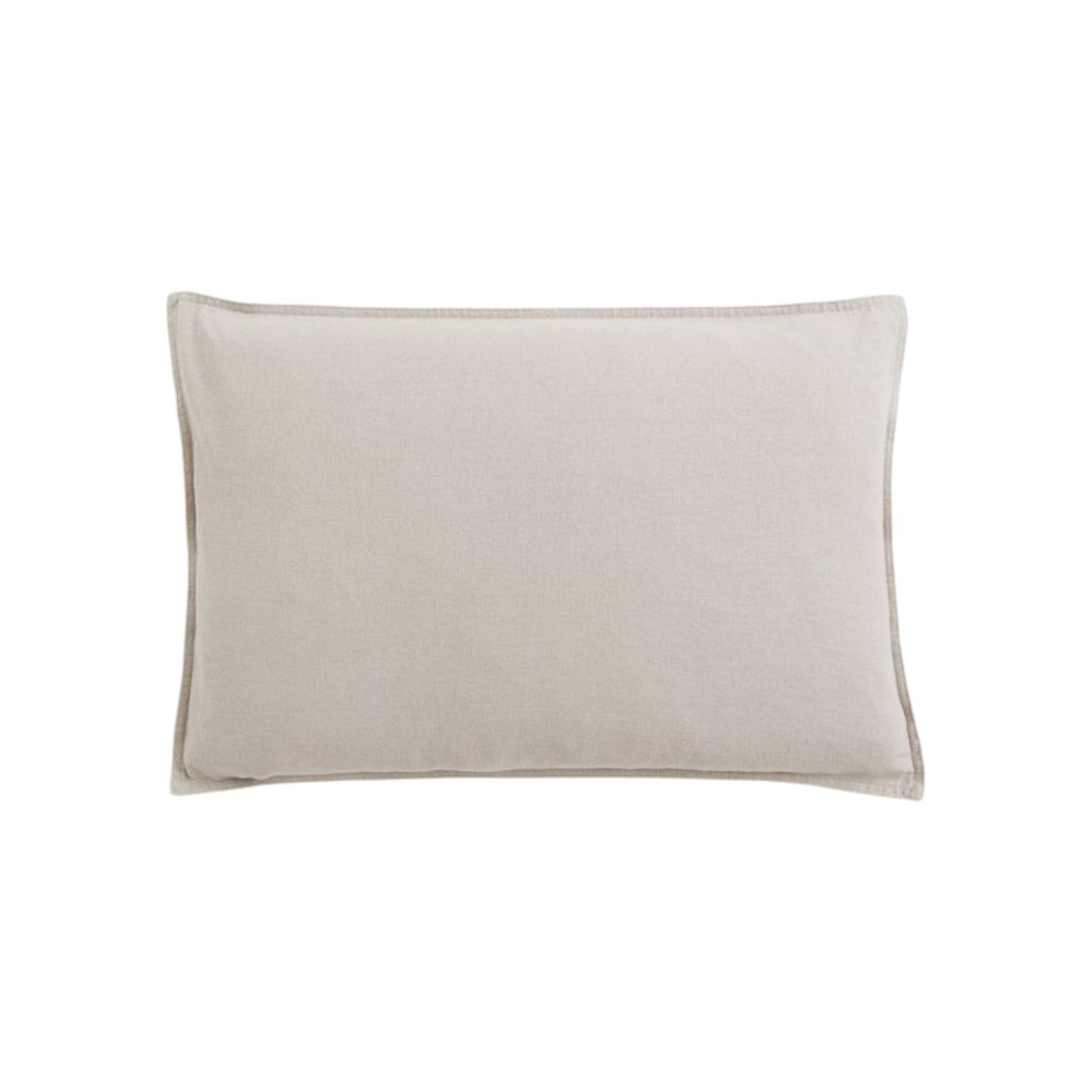 Taupe Cotton Cushion