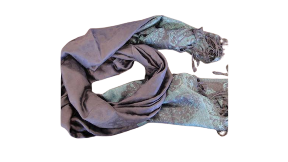 Pashmina Shawl-Style1-Dark Purple
