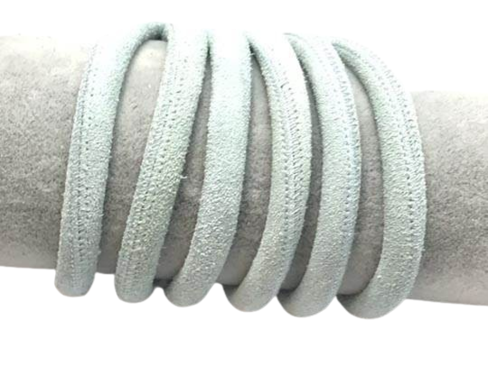 Real Nappa Suede Round-6mm-Sky blue