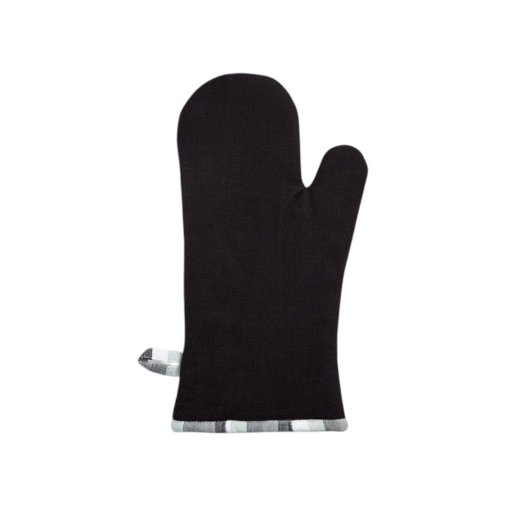 Black Oven Mitt