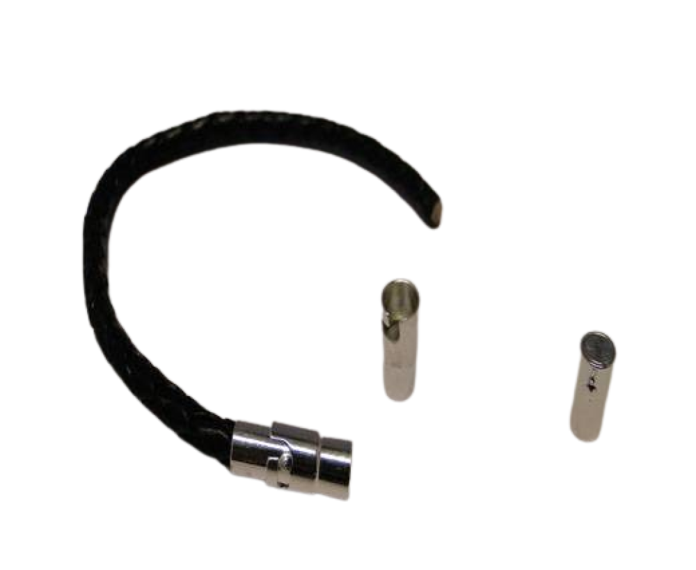 Zamak Twist Magnetic clasp: MGL-7 6mm (steel)