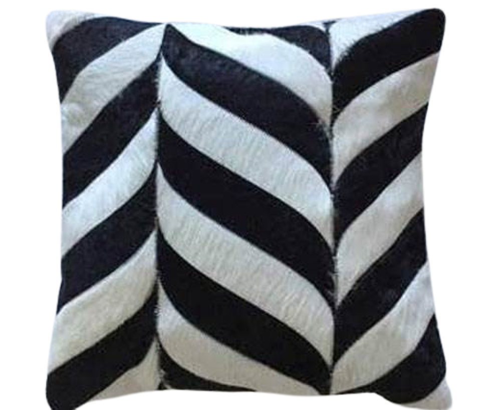 Hair-on Leather Cushion-Style8