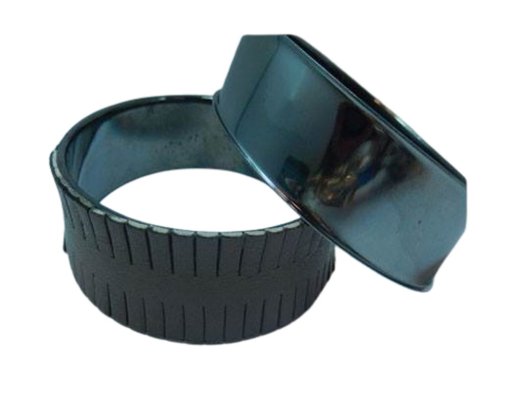 Zamak magnetic claps MGL-400 - 18,5mm- Black