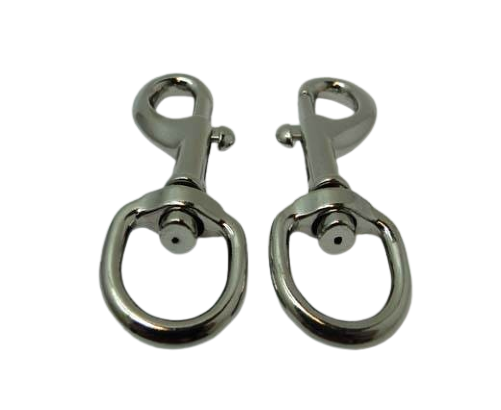 Zamak Lanyard Clasp-FI-7080-66mm-STEEL