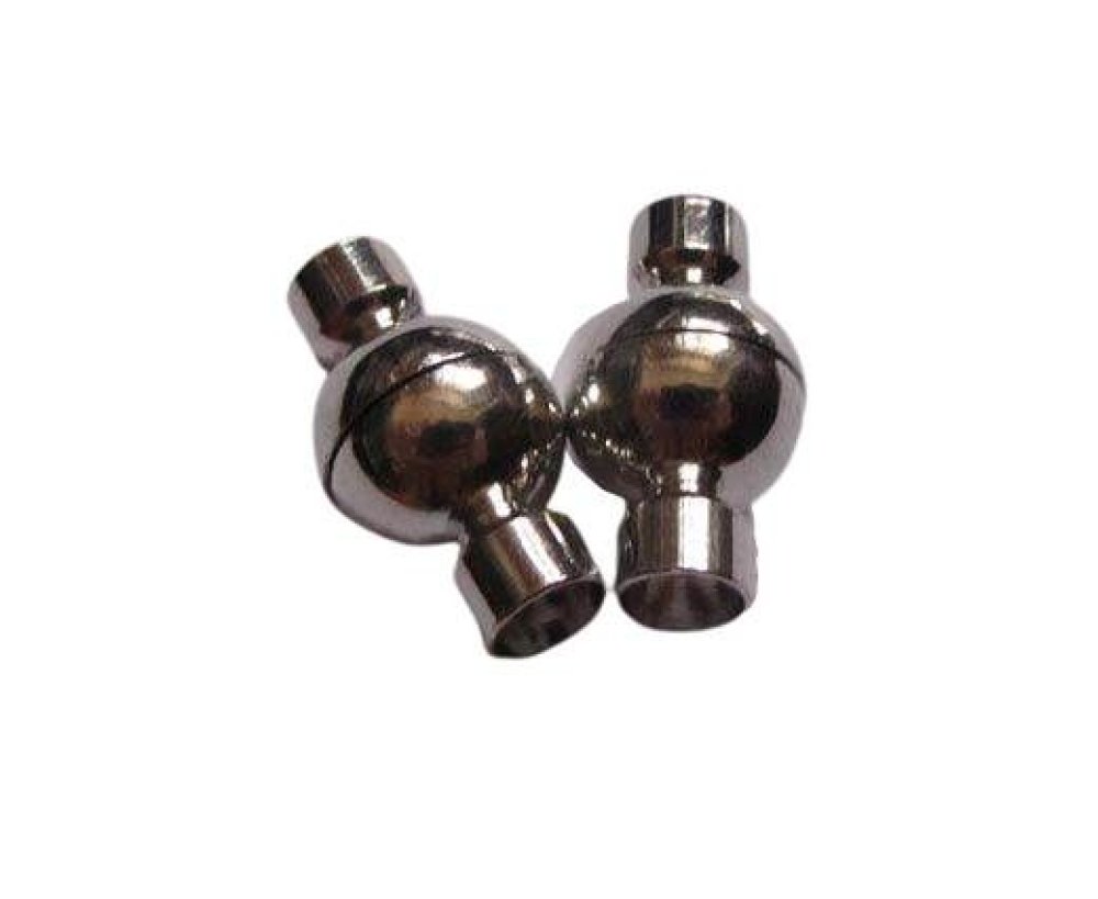 Zamak magnetic claps MGL17-4mm-antique silver