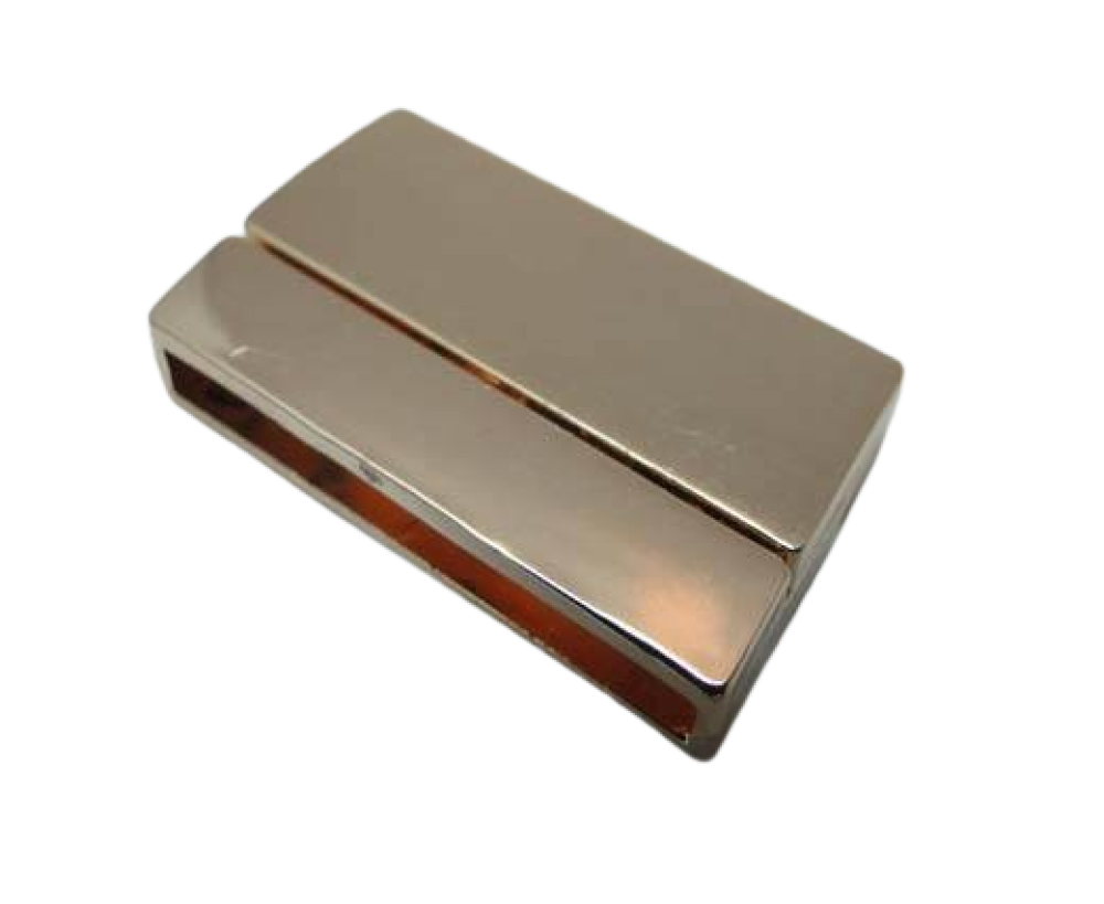 Zamak magnetic claps: MGL-231 30*3mm (rose gold)