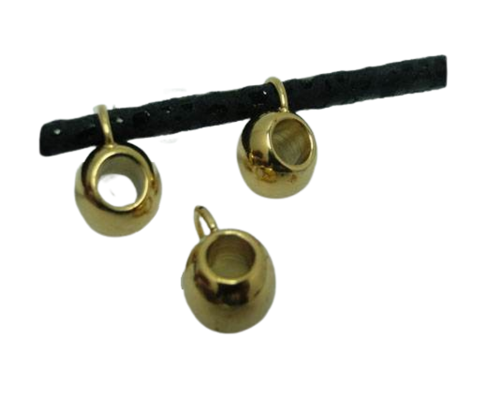 Stainless steel part for leather: SSP-207 5MM (GOLD)