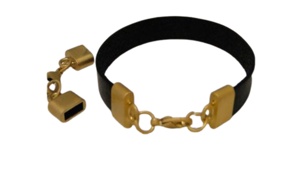 Zamak Lobster Claw Clasps-ZAML-03-10x3mm-Gold