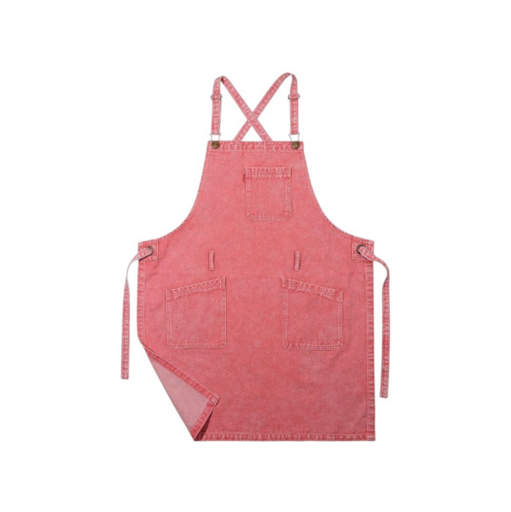 Dark Pink Apron