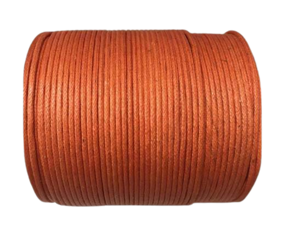 Wax Cotton Cords - 1,5mm - Orange