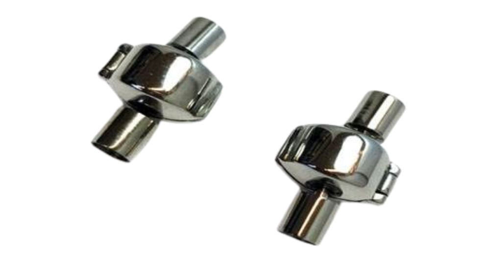 Stainless Steel snap lock: MGST-50 4mm (Steel)