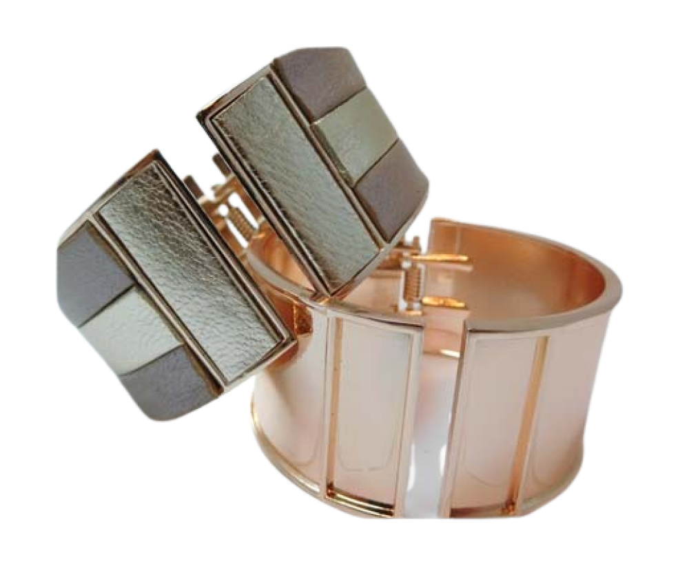 Blank Cuff Bracelet MGL-387-30mm-Rose Gold
