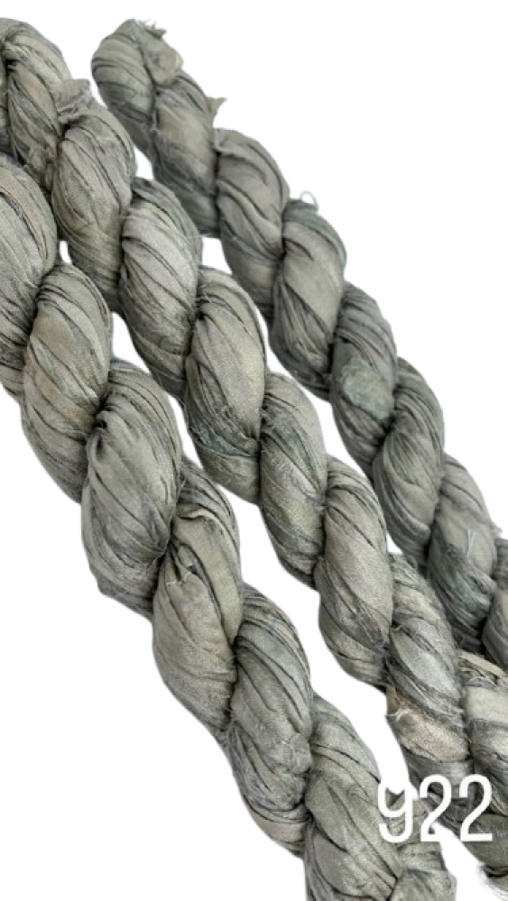 Sari Silk - Sage Grey - 922