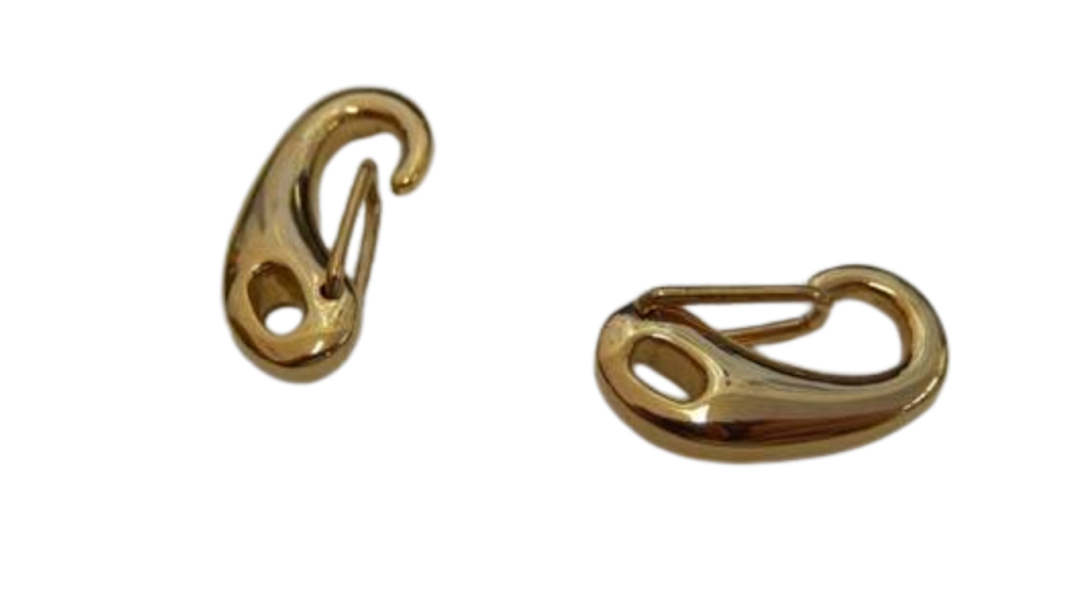 Stainless Steel Lanyard Clasp - SSP-23-20mm-Gold
