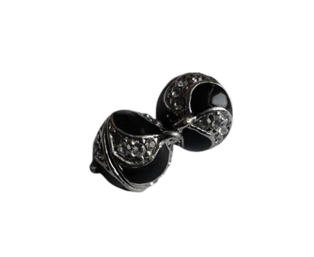 brass Magnetic clasp MG12-20mm-Black