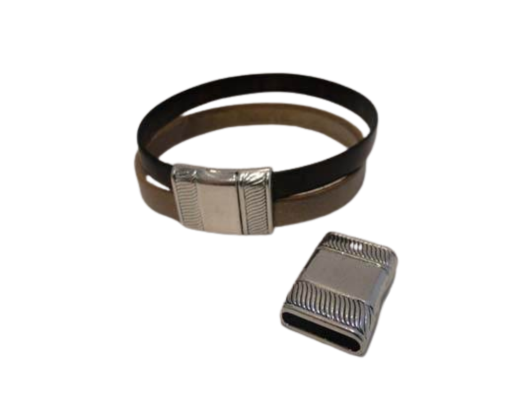 Zamak magnetic claps: MGL-376 16*3mm (steel)