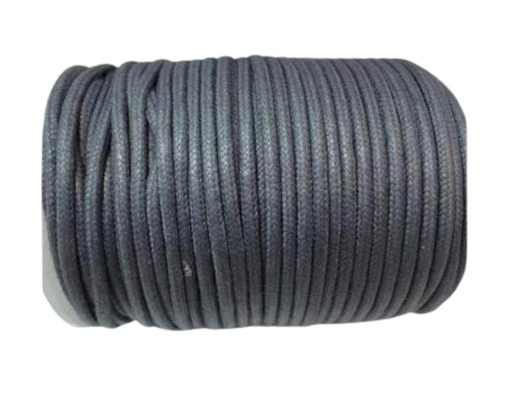 Wax Cotton Cords - 1,5mm - Steel Grey