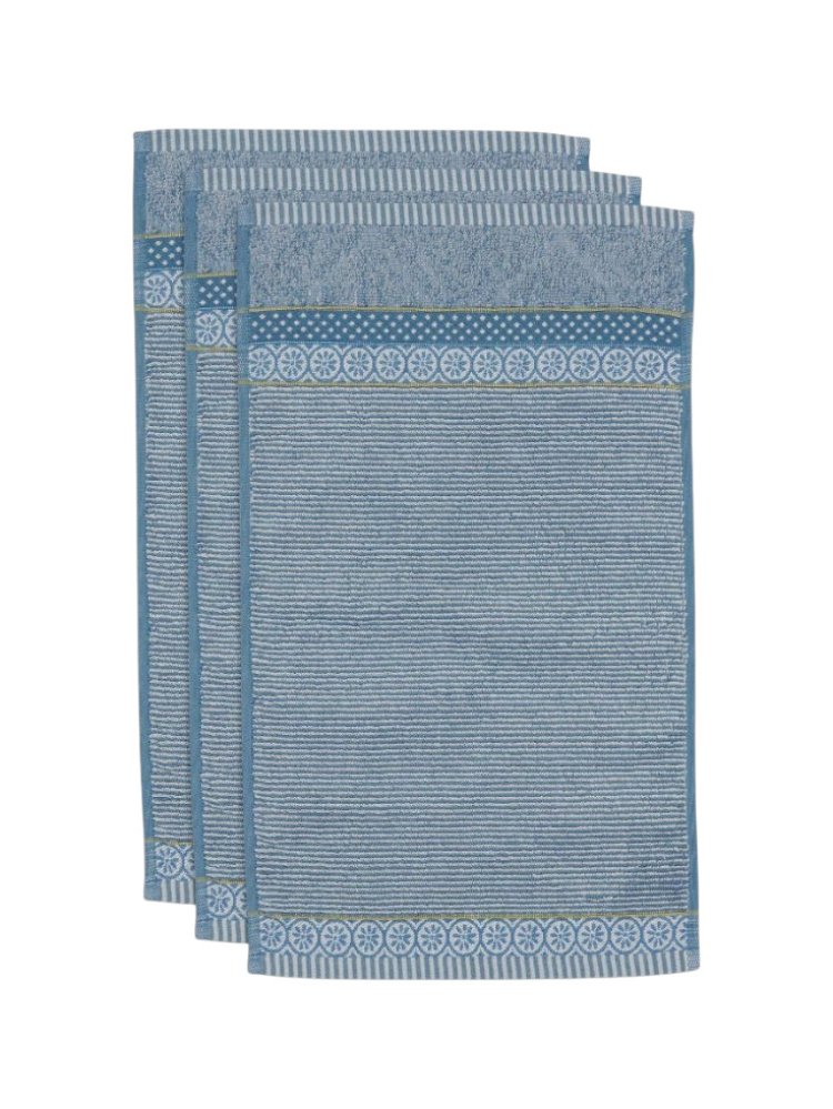 Blue Patterned Kitchen Towels