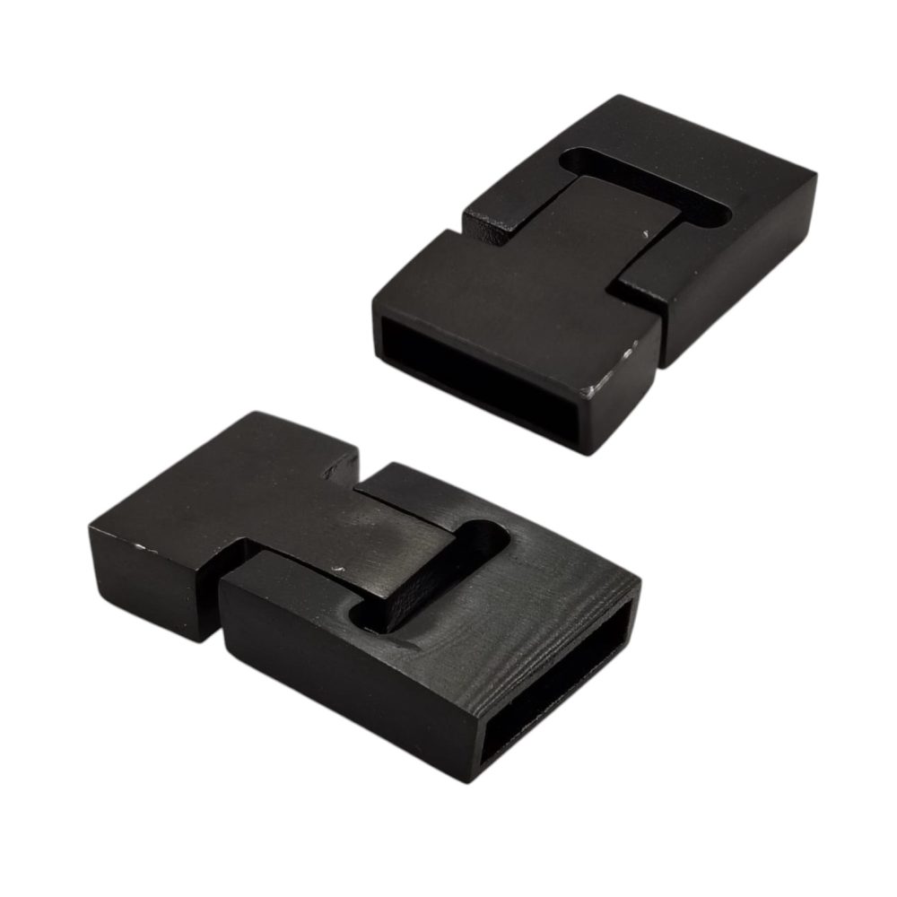 Stainless Steel Magnetic Clasp: MGST-119 15*3.5mm (Steel)