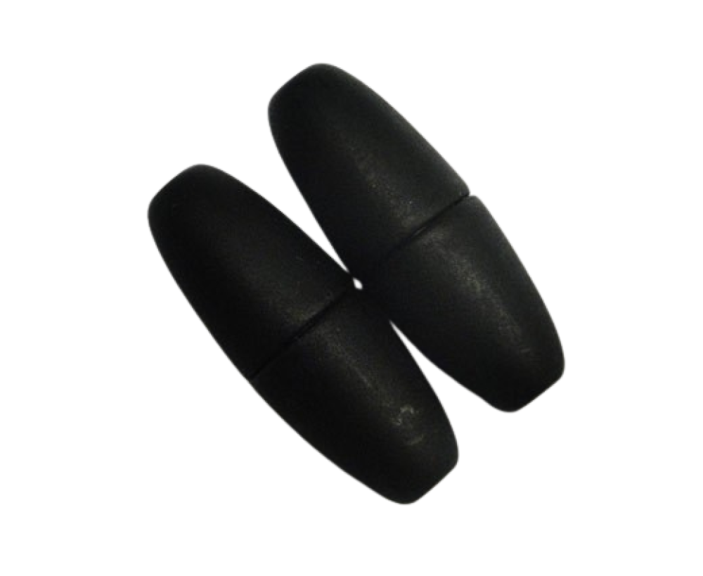 brass Magnetic clasp Black-5mm