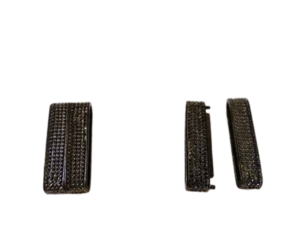 Zamak magnetic claps MGL-32-28x4mm