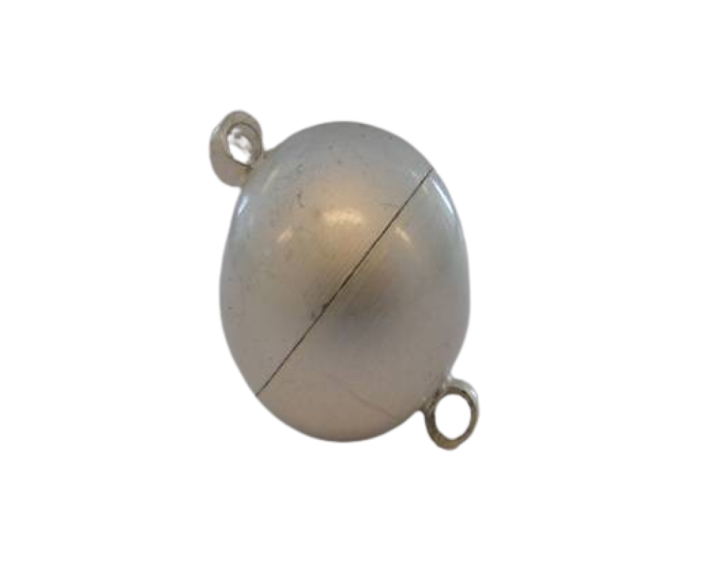 brass Magnetic clasp MG1-12mm-Shinny Pearl
