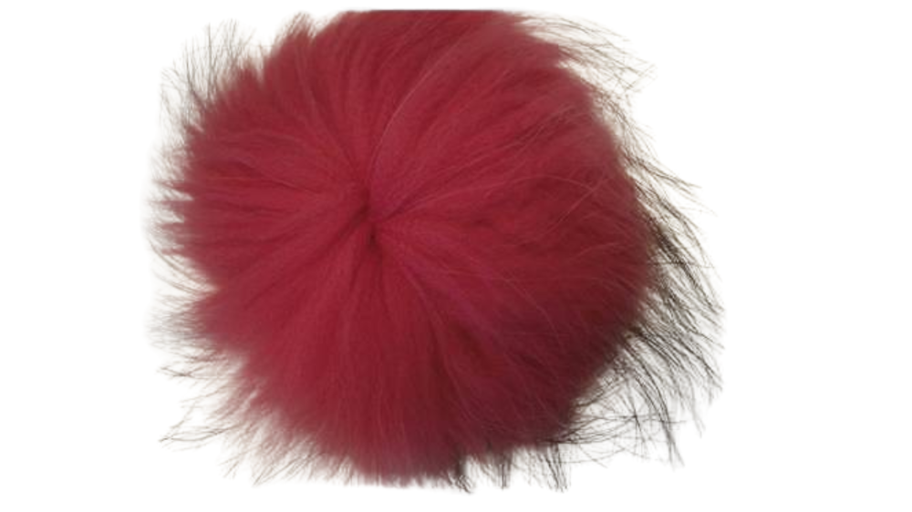 Finn Raccoon Pom Pom-Pink-14cms